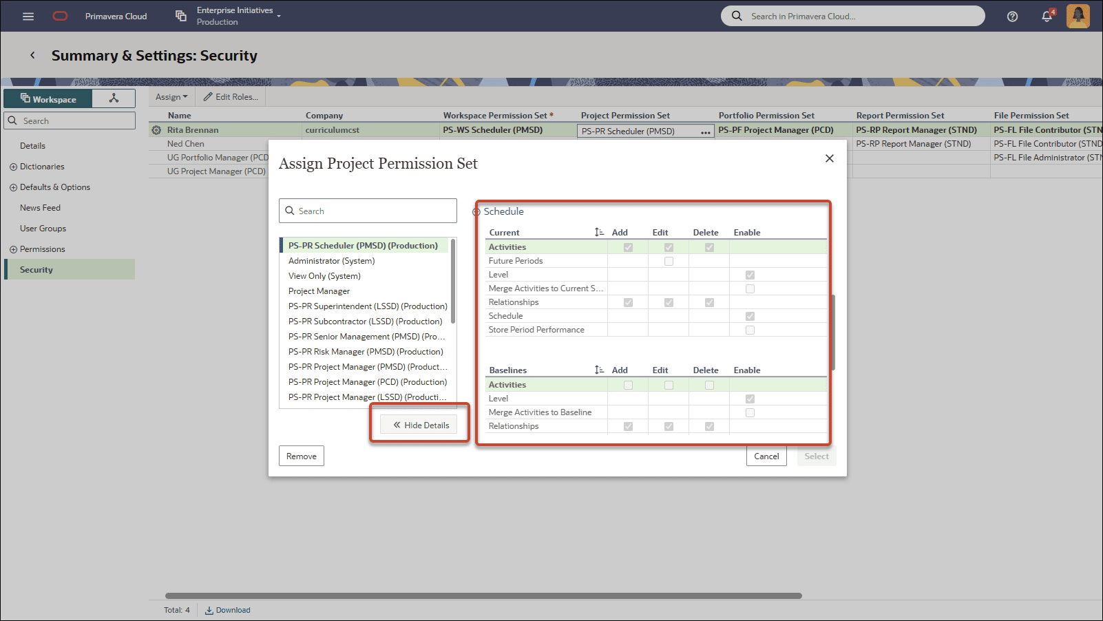 Oracle Primavera Cloud New Update